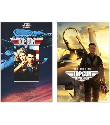 Amazon.com: GRAPHICS & MORE Top Gun: Maverick Logo Wall Art Póster